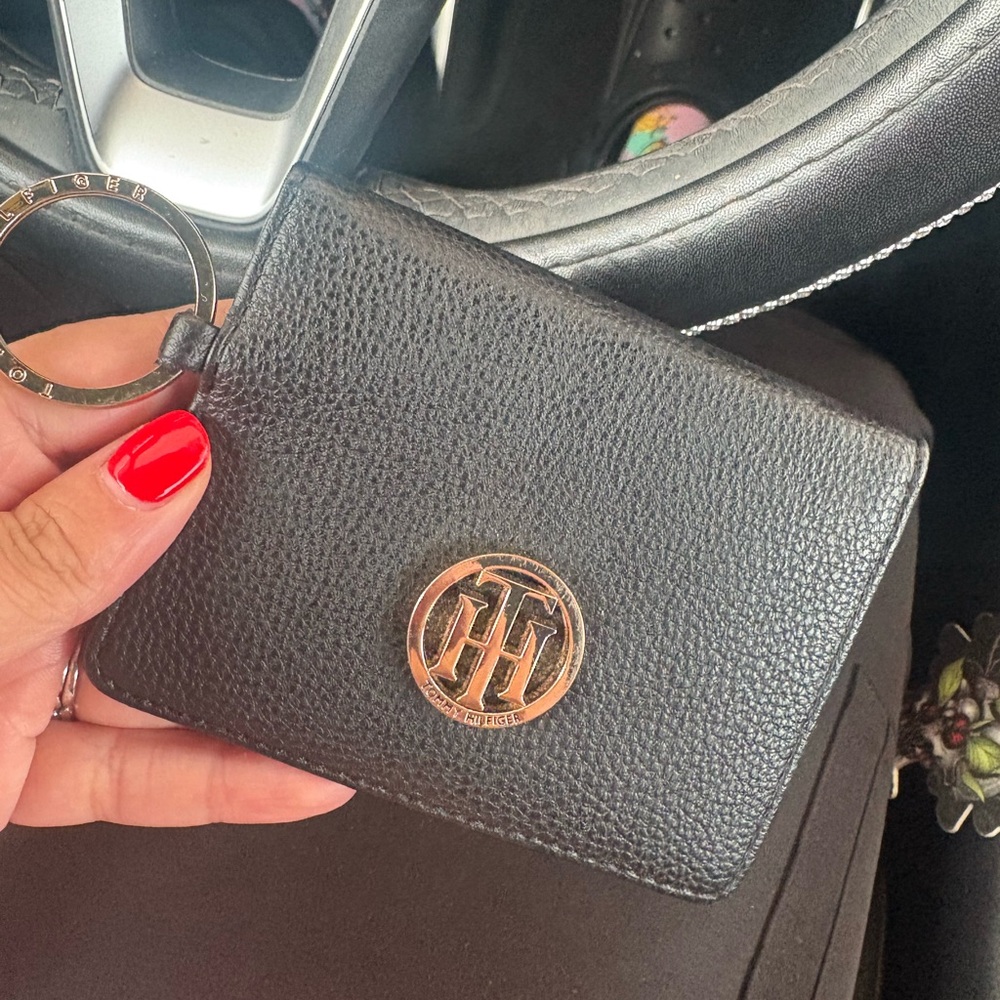 Tommy Hilfiger Black Key & Card Holder